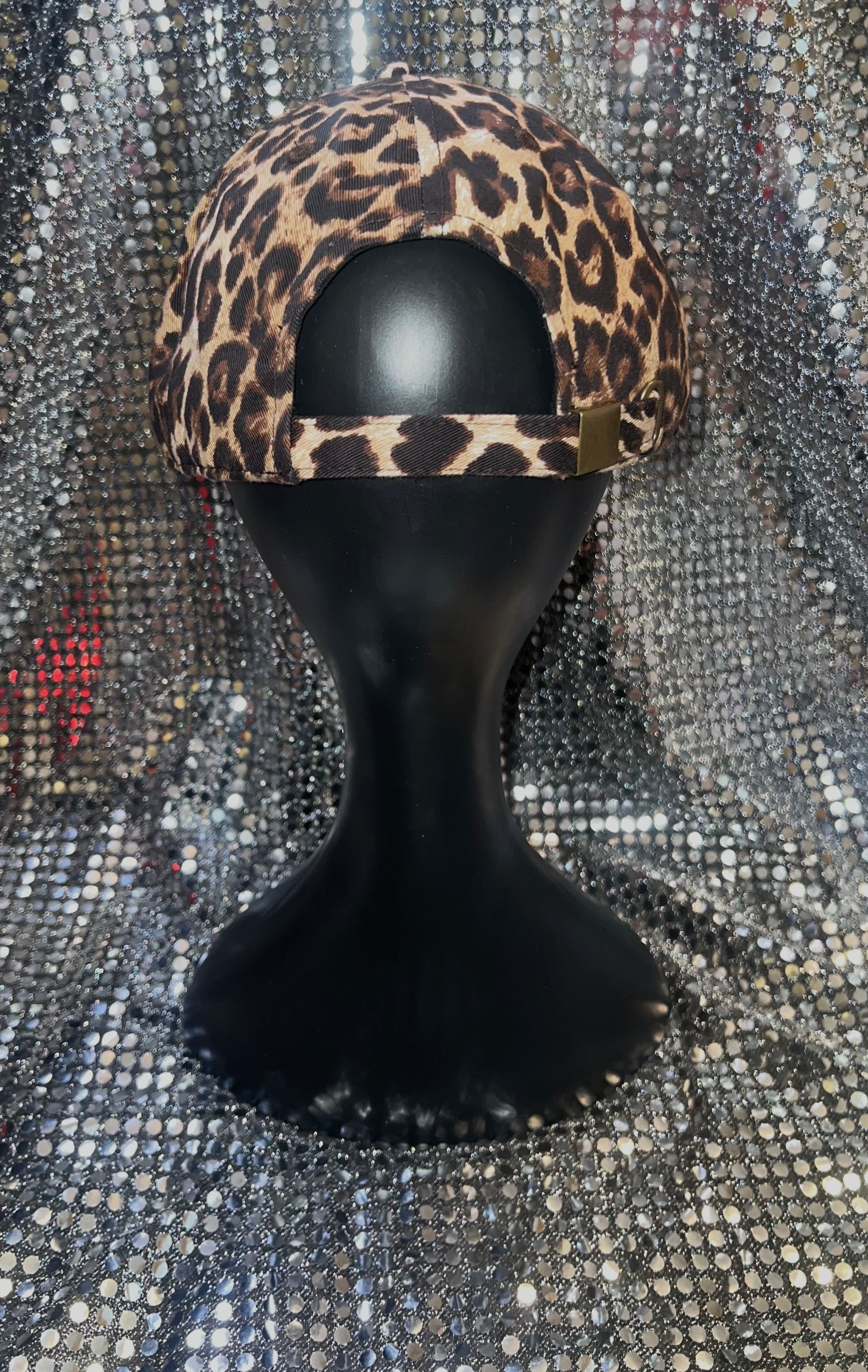 Basically Bougie Cheetah Print Hat (Breast Cancer Awareness)