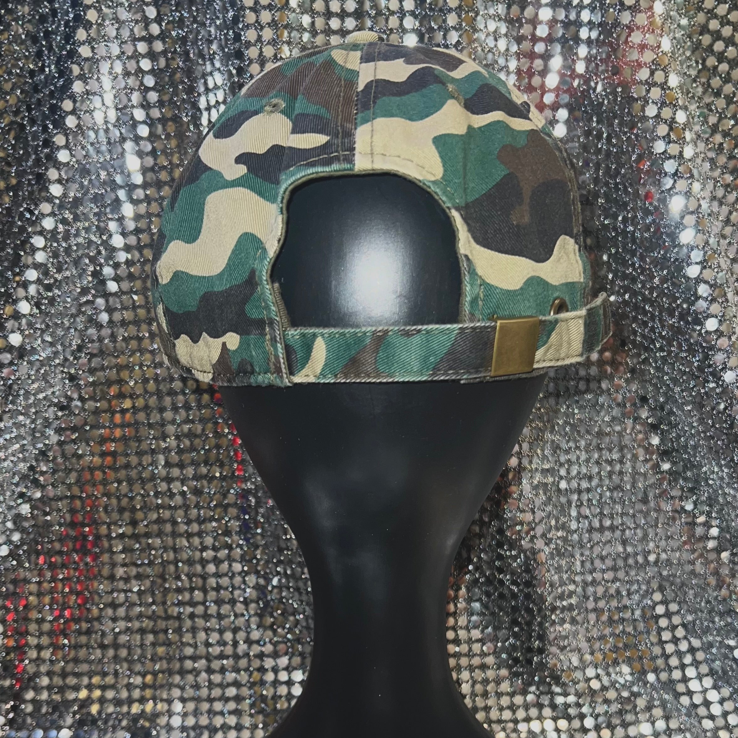 Slightly Saddity Camo Hat