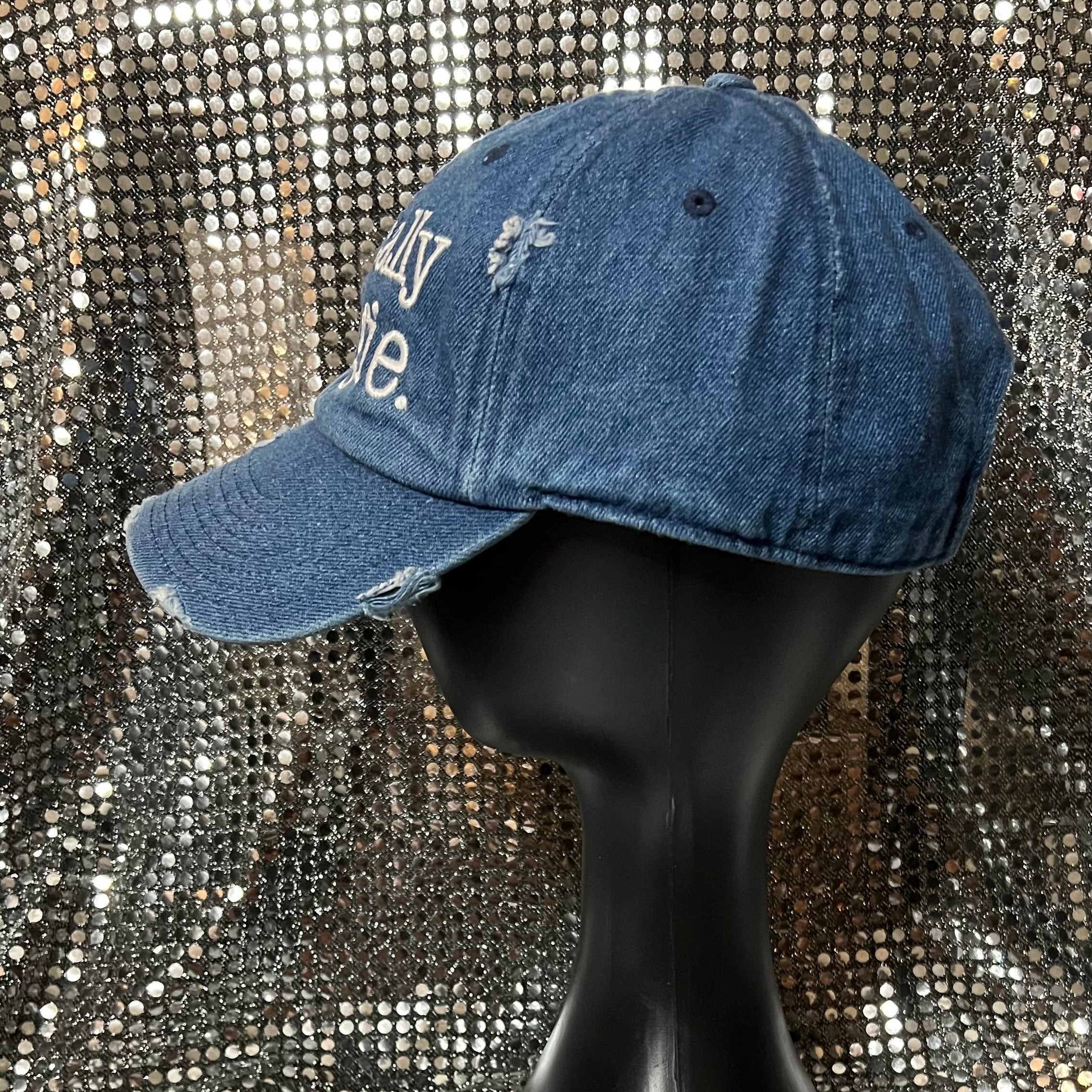 Basically Bougie Medium Denim Hat