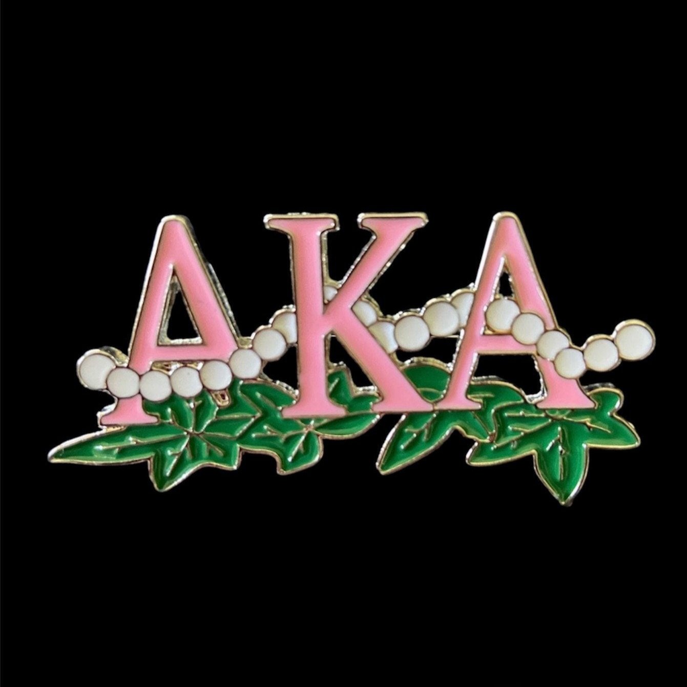 AKA Ivy & Pearl Brooch