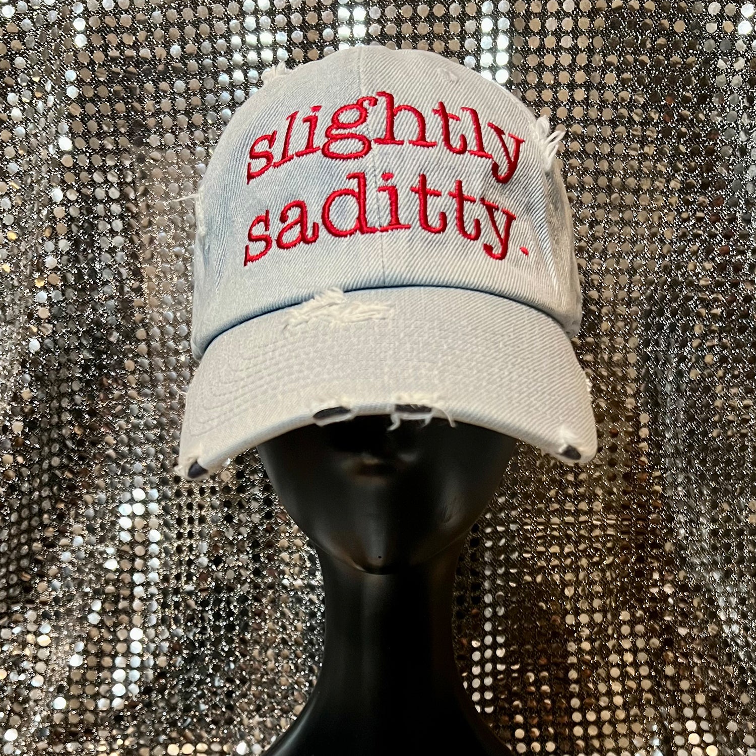 Slightly Saddity Light Denim Hat