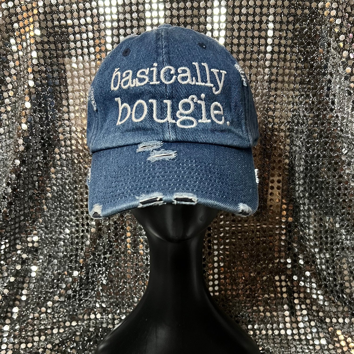 Basically Bougie Medium Denim Hat
