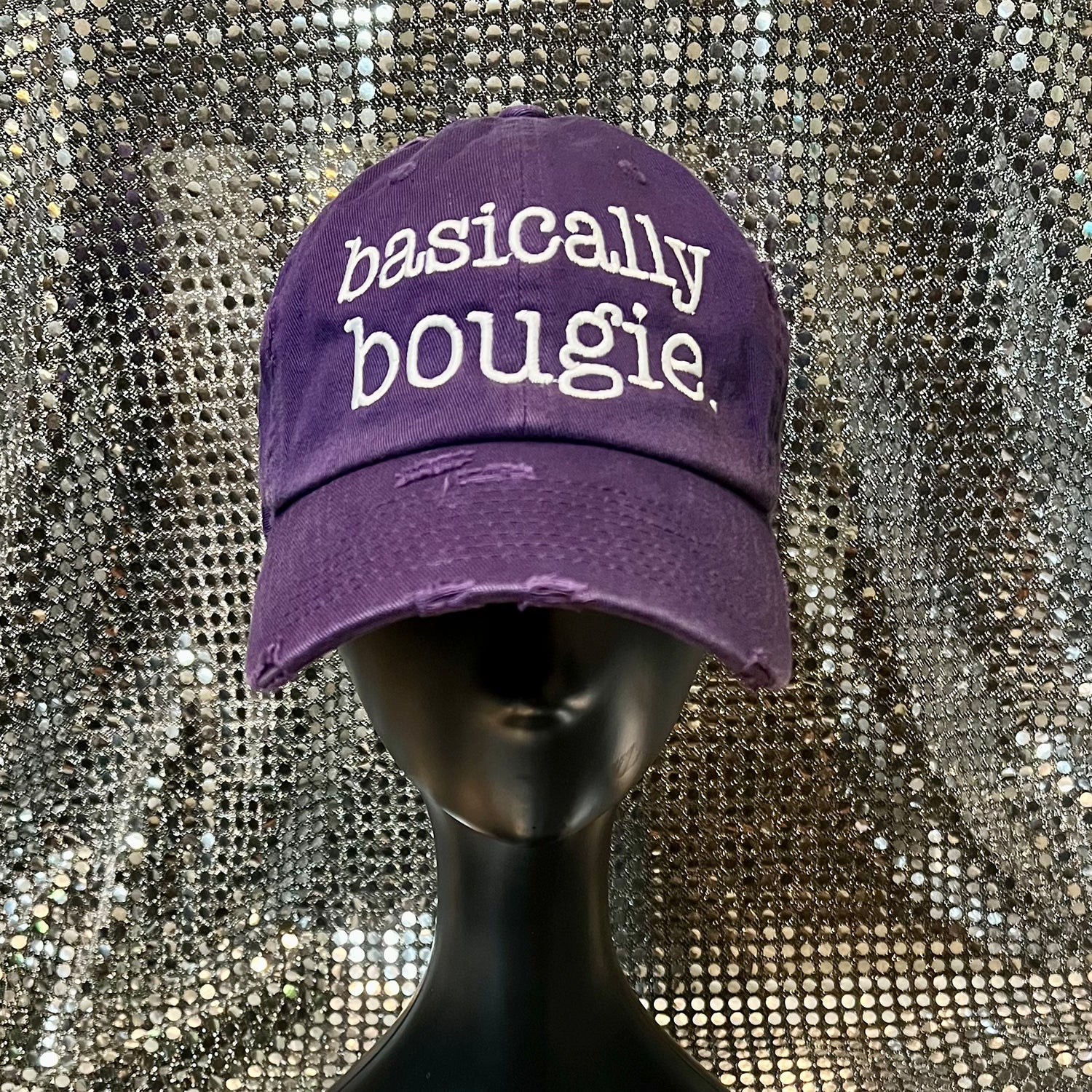 Basically Bougie Purple Hat