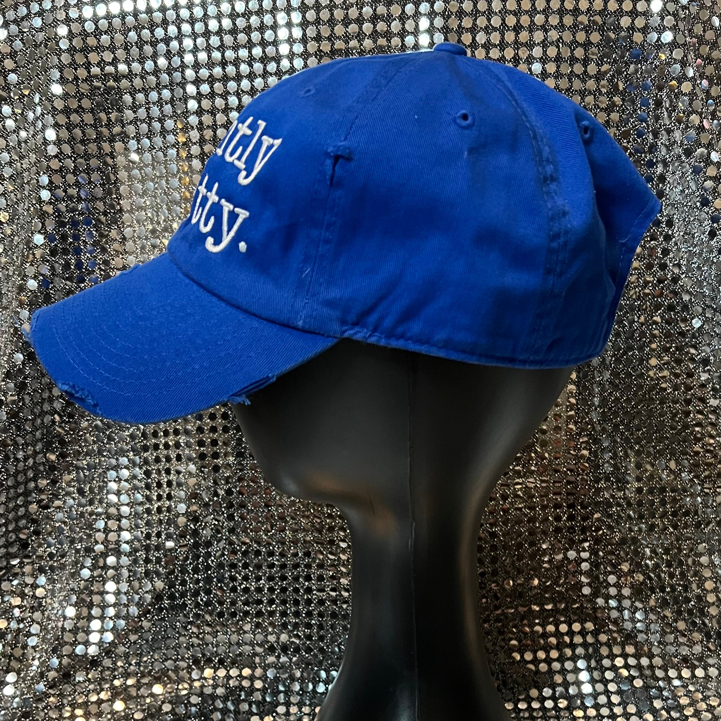 Slightly Saddity Blues Hat