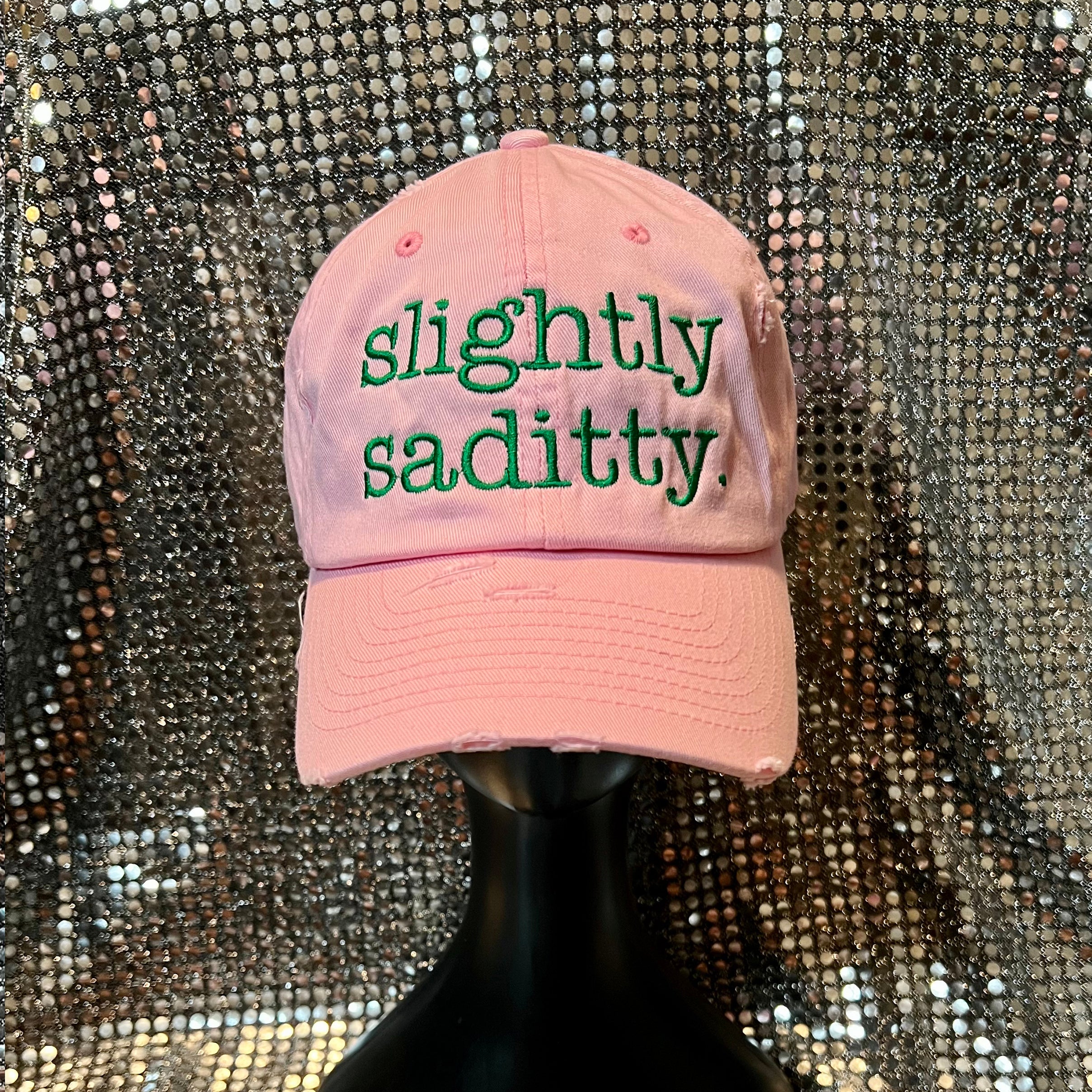 Slightly Saddity Light Pink Hat