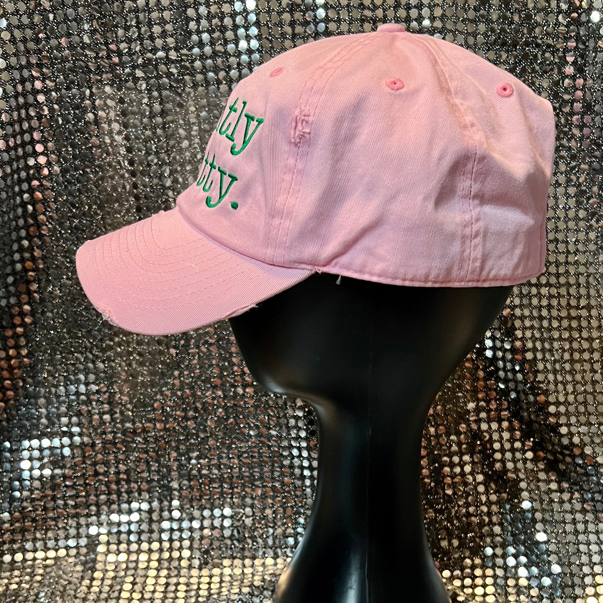 Slightly Saddity Light Pink Hat