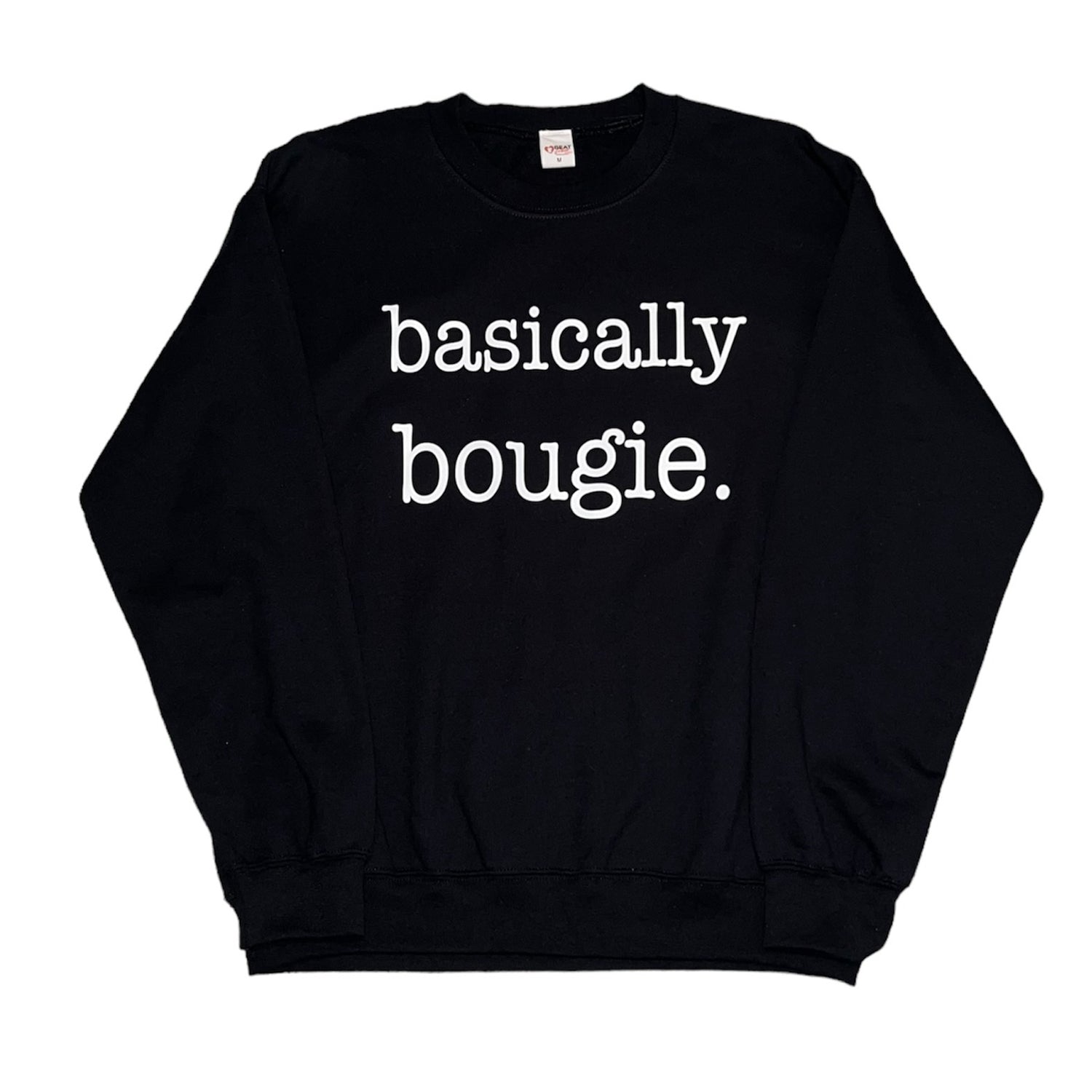 Basically Bougie Black Knight Sweatshirt